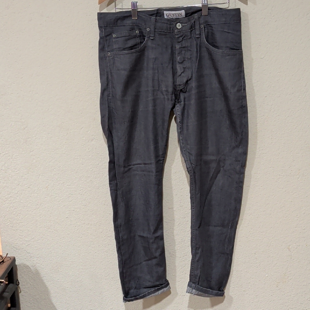 Gustin Lightweight Gray With Blue Selvedge Denim